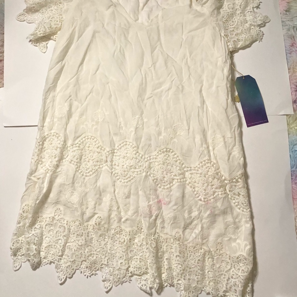 show me your mumu birdie ruffle scallop dress - Picture 7 of 15